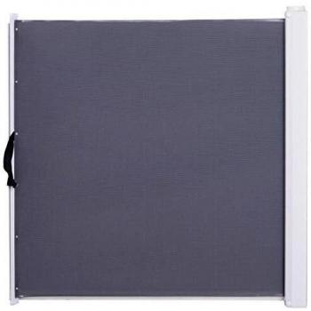 Barrière rétractable PawHut pour animaux 1,15L x 0,83H m gris