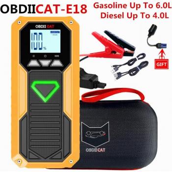 Outil de démarrage OBDIICAT : batterie 600 A, portabilité 12 V