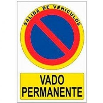 Señal de tráfico poliestireno 297x210 mm