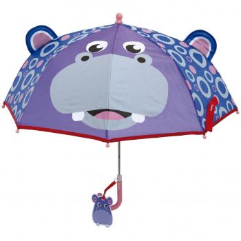 Paraguas Fisher Price Hipopótamo 66007 rojo Junior