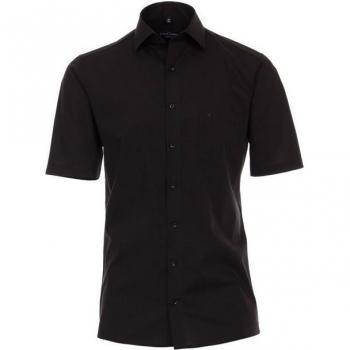 CASAMODA 1/2 Arm Hemd Schwarz