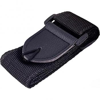Black Adjustable Guitar Strap 68cm-124cm for Electric and Bass Guitars