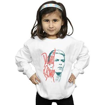 Sweat-shirt enfant Bowie Iconique Blanc