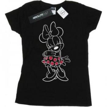 Disney Minnie Mouse Dot Tee – Black, Size M (Female)
