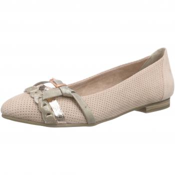 MARCO TOZZI 22100, Damen Geschlossene Ballerinas, Pink (Rose Comb 596), 41 EU