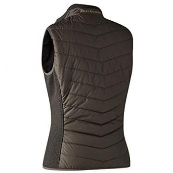 EU 38 Brown Leaf Waistcoat for Women – Deerhunter Caroline