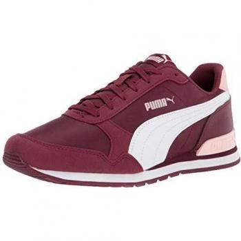 Child PUMA ST Runner Burgundy Peachskin Shoe (Unisex, Size 5)