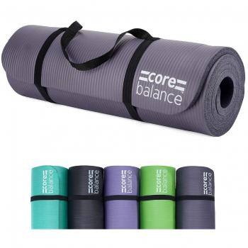 Core Balance Foam Yoga Exercise Mat, Non-Slip, 12mm Extra-Thick