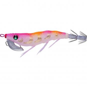 Egi Dual‑Cast 10 g Rattle – Pink/Orange, EZ‑Q No. 2.5, Gold (GPOG‑02)