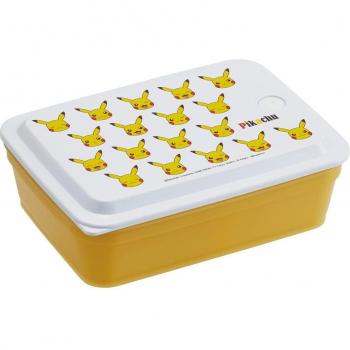 Anti-Microbial Skater Lunch Box – Silver Ion Fluffy Packing, Integrated Air Valve, 1-Tier, 850ml (Pikachu Ag+ PAS9AG-A)
