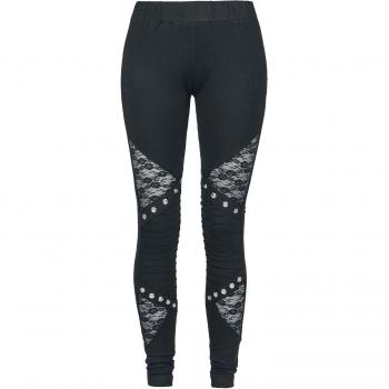 Legging Femme Noir Vixxsin – Version Gothic, S‑4XL