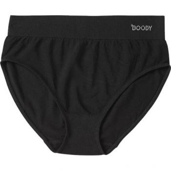 EcoBrief Boody: Braguitas de Bambú, Negra, Talla L, 5 unidades