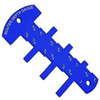 Hauteur de profondeur profond alliage aluminium table scie jauge mesure hauteur outils