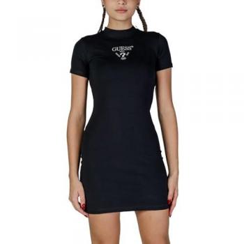 Elegancia Guess Athleisure Vestido Negro V4YK02 KCDH1-JBLK para ella