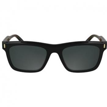 CK25506S Men's Black Acetate Sunglasses – Normal Shape