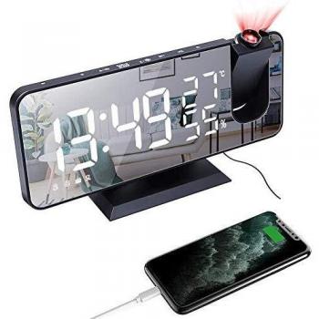 Sveglia Smart 4 Livelli di Luminosità e Misuratore Umidità