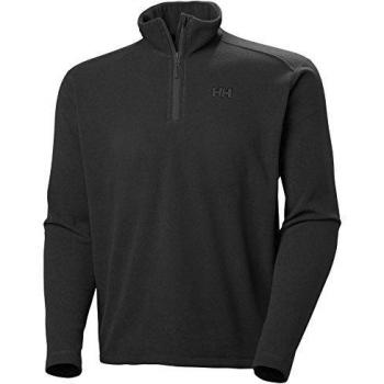 Helly Hansen Daybreaker Fleece Shirt ½‑Zip – Black – 5X‑Large