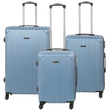 Infinity ABS 8‑Wheel Travel Trolley (Blue)