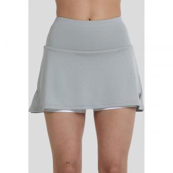 ABBIGLIAMENTO DA PADEL DONNA Bullpadel Gonna Druso Grigio Chiaro