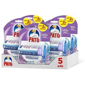 Pato Discos Activos para Inodoro, Lavanda