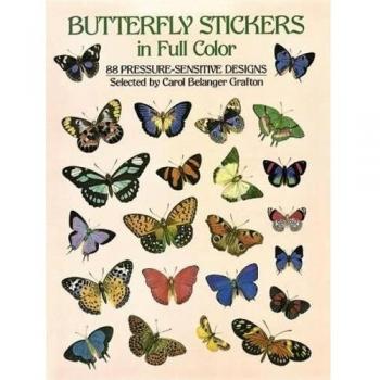 Butterfly Stickers in Full Color