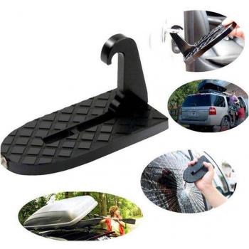 Escalón plegable para acceso fácil al techo del coche