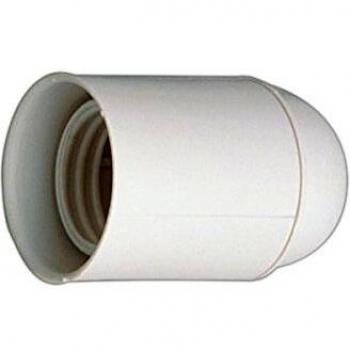 E27 Portalampada a colori bianco 4A 250V Electro DH 12.092/B