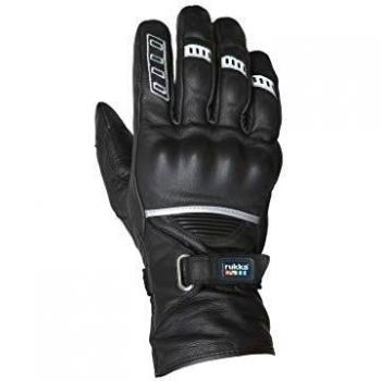 Schwarze Rukka Apollo Motorrad-Handschuhe, EU 11