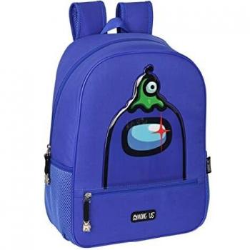 Among Us Blue Satchel (30 x 40 x 14 cm) Transparent Style
