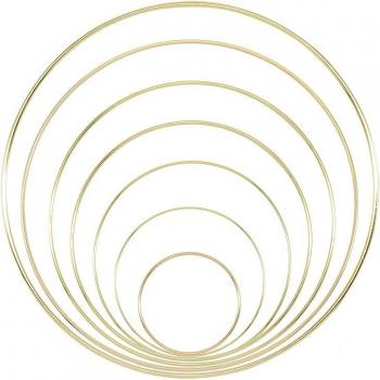 10-40cm Wedding Flower Wreath Hoop
