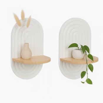 Mensole a Parete Relaxdays 33x20x15 cm