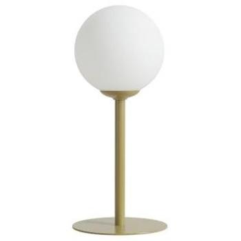 Tischlampe RIRPI aus Glas und Metall, 35 cm