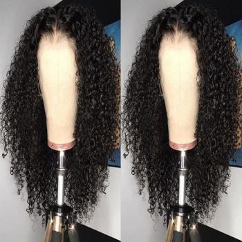 Cheveux Naturels Déliés Bomshell Court Noir