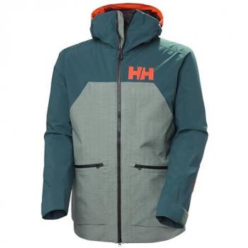 Helly Hansen Veste à capuche Straightline, LifaLoft 2.0, finition vert turquoise – XL