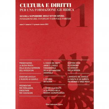 Cultura e diritti. Per una formazione giuridica