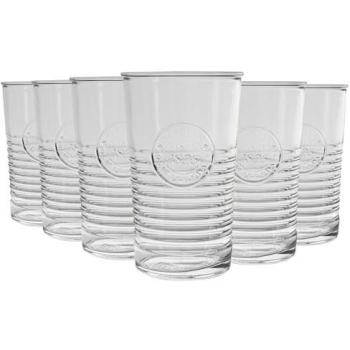 Officina 1825 Vintage Italian Cut Highball Glasses