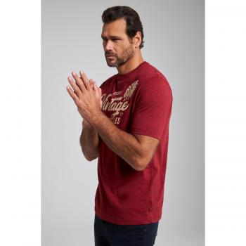 Pigiama top rosso uomo 6XL JP1880 cotone poliestere