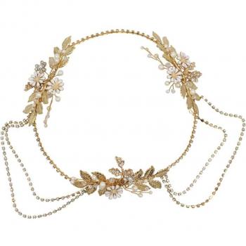Vintage Lace Chain Bride Band