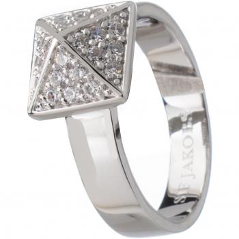 Sif Jakobs Bague Femme Argent Sterling CZ‑R1851‑1 Taille 60