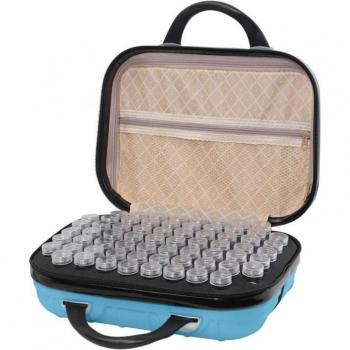 Diamond Painting Storage Box with 132 Bottles