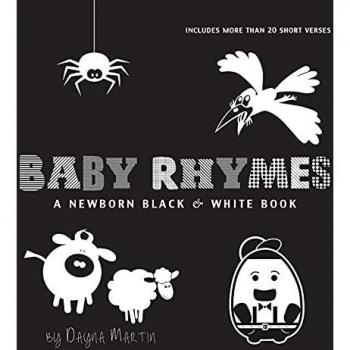 Black & White Baby Rhymes Book