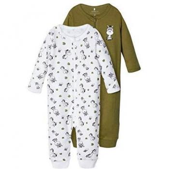 Pijama NAME IT 13173246, Loden Green, Pack de 2 para Bebés