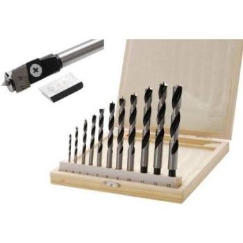 Juego de brocas centradoras para madera | 14 piezas