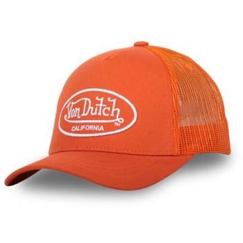 Casquette Baseball Garçon Von Dutch – Orange, Filet Rigide