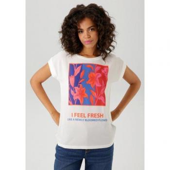 Figurumspielende Shirtbluse ANISTON mit Strukturmuster