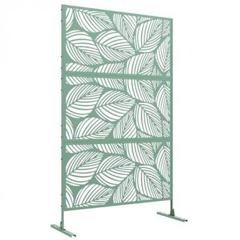 Pantalla de Privacidad Verde para Jardín 122×45×198 cm – Biombo Exterior