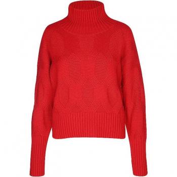 The Mercer N.Y. Damen Kaschmirpullover Rot 40