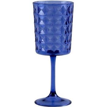 Gimex Kunststoff Weinglas Stone Line Azure 400 ml