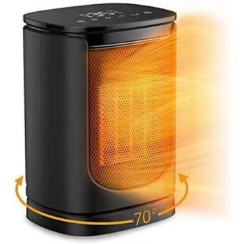 Calentador Doméstico CYSLMUK: Cerámica + Gas, 1500 W, Control Remoto