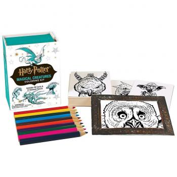 Harry Potter Magical Creatures Coloring Kit